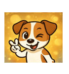 キラキラ元気ジャックラッセル@SFW（個別スタンプ：29）