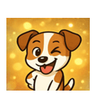 キラキラ元気ジャックラッセル@SFW（個別スタンプ：30）