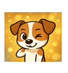 キラキラ元気ジャックラッセル@SFW（個別スタンプ：31）