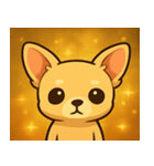 キラキラちびツンチワワ@SFW（個別スタンプ：1）