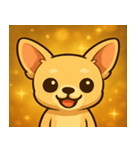 キラキラちびツンチワワ@SFW（個別スタンプ：2）