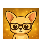 キラキラちびツンチワワ@SFW（個別スタンプ：6）