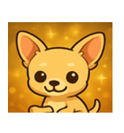 キラキラちびツンチワワ@SFW（個別スタンプ：8）