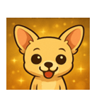 キラキラちびツンチワワ@SFW（個別スタンプ：13）