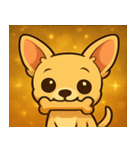 キラキラちびツンチワワ@SFW（個別スタンプ：15）