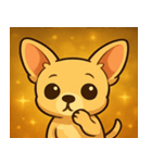 キラキラちびツンチワワ@SFW（個別スタンプ：16）