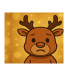キラキラでごきげんトナカイ@SFW（個別スタンプ：6）