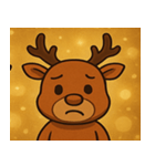 キラキラでごきげんトナカイ@SFW（個別スタンプ：15）