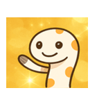 キラキラひょっこりチンアナゴ@SFW（個別スタンプ：1）