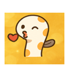 キラキラひょっこりチンアナゴ@SFW（個別スタンプ：16）