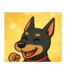 キラキラだけどキリッとドーベル@SFW（個別スタンプ：1）