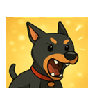 キラキラだけどキリッとドーベル@SFW（個別スタンプ：6）