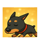 キラキラだけどキリッとドーベル@SFW（個別スタンプ：7）