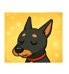 キラキラだけどキリッとドーベル@SFW（個別スタンプ：8）