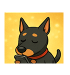 キラキラだけどキリッとドーベル@SFW（個別スタンプ：10）
