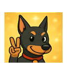 キラキラだけどキリッとドーベル@SFW（個別スタンプ：14）