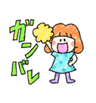オレンジ女子の日常会話－普段使いに♪（個別スタンプ：10）