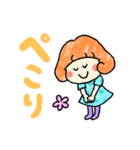 オレンジ女子の日常会話－普段使いに♪（個別スタンプ：19）