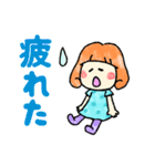オレンジ女子の日常会話－普段使いに♪（個別スタンプ：34）