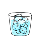 動く！なんだかゆるい氷（個別スタンプ：20）