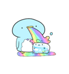 動く！なんだかゆるい氷（個別スタンプ：21）