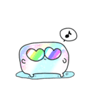 動く！なんだかゆるい氷（個別スタンプ：23）