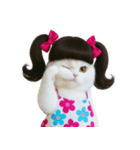 ツインテールのかわいい猫（個別スタンプ：22）