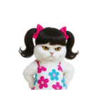 ツインテールのかわいい猫（個別スタンプ：27）