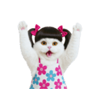 ツインテールのかわいい猫（個別スタンプ：29）