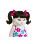 ツインテールのかわいい猫（個別スタンプ：36）
