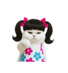 ツインテールのかわいい猫（個別スタンプ：39）