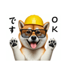 柴犬の現場仕事⭐カウントダウン(再販)（個別スタンプ：8）