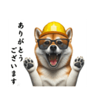 柴犬の現場仕事⭐カウントダウン(再販)（個別スタンプ：18）