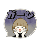 シンプルシリーズ ☆ ほのぼのボブちゃん（個別スタンプ：22）