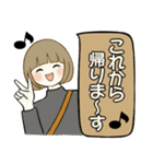 シンプルシリーズ ☆ ほのぼのボブちゃん（個別スタンプ：36）