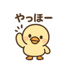 元気いっぱい ぴょこりカモ（個別スタンプ：16）