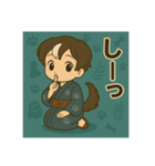 干支童子 戌の寄り添い帖（個別スタンプ：19）