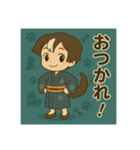 干支童子 戌の寄り添い帖（個別スタンプ：22）