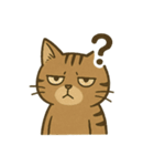 渋めの猫スタンプ（個別スタンプ：5）
