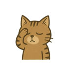 渋めの猫スタンプ（個別スタンプ：16）