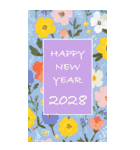 2028年/令和10年/申年/あけおめ/年賀状（個別スタンプ：39）