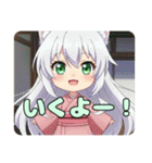 いちごと着物みなみちゃんプレミアムセット（個別スタンプ：21）