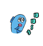 魚のサーカーナと少ない仲間 4（個別スタンプ：4）