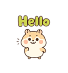ハムスターをどうぞ（個別スタンプ：34）
