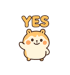 ハムスターをどうぞ（個別スタンプ：37）