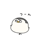 へんてこなペンギン カップルの会話（個別スタンプ：4）