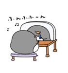 へんてこなペンギン カップルの会話（個別スタンプ：21）