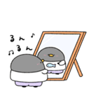 へんてこなペンギン カップルの会話（個別スタンプ：22）