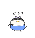 へんてこなペンギン カップルの会話（個別スタンプ：23）