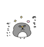 へんてこなペンギン カップルの会話（個別スタンプ：25）